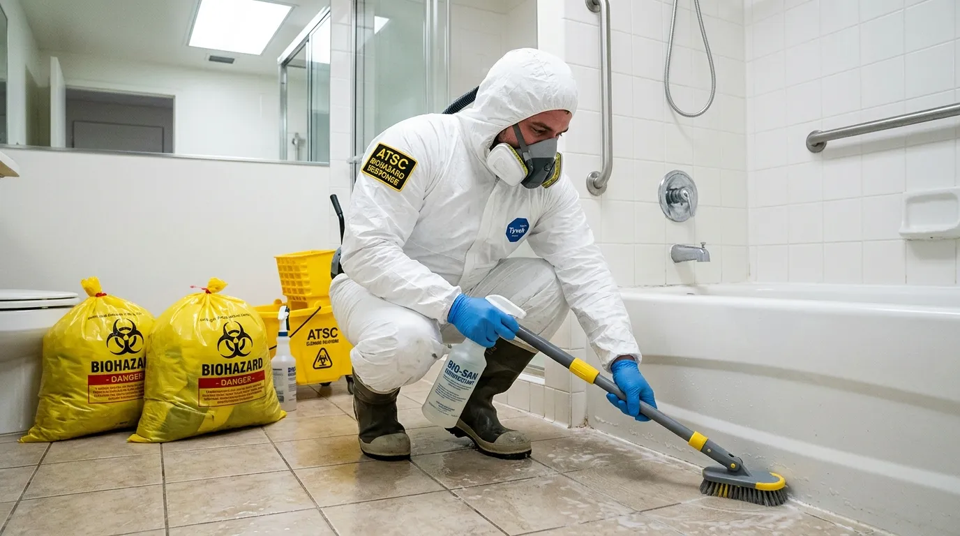 Decontamination equipment deployed for Blood Cleanup in Milliken